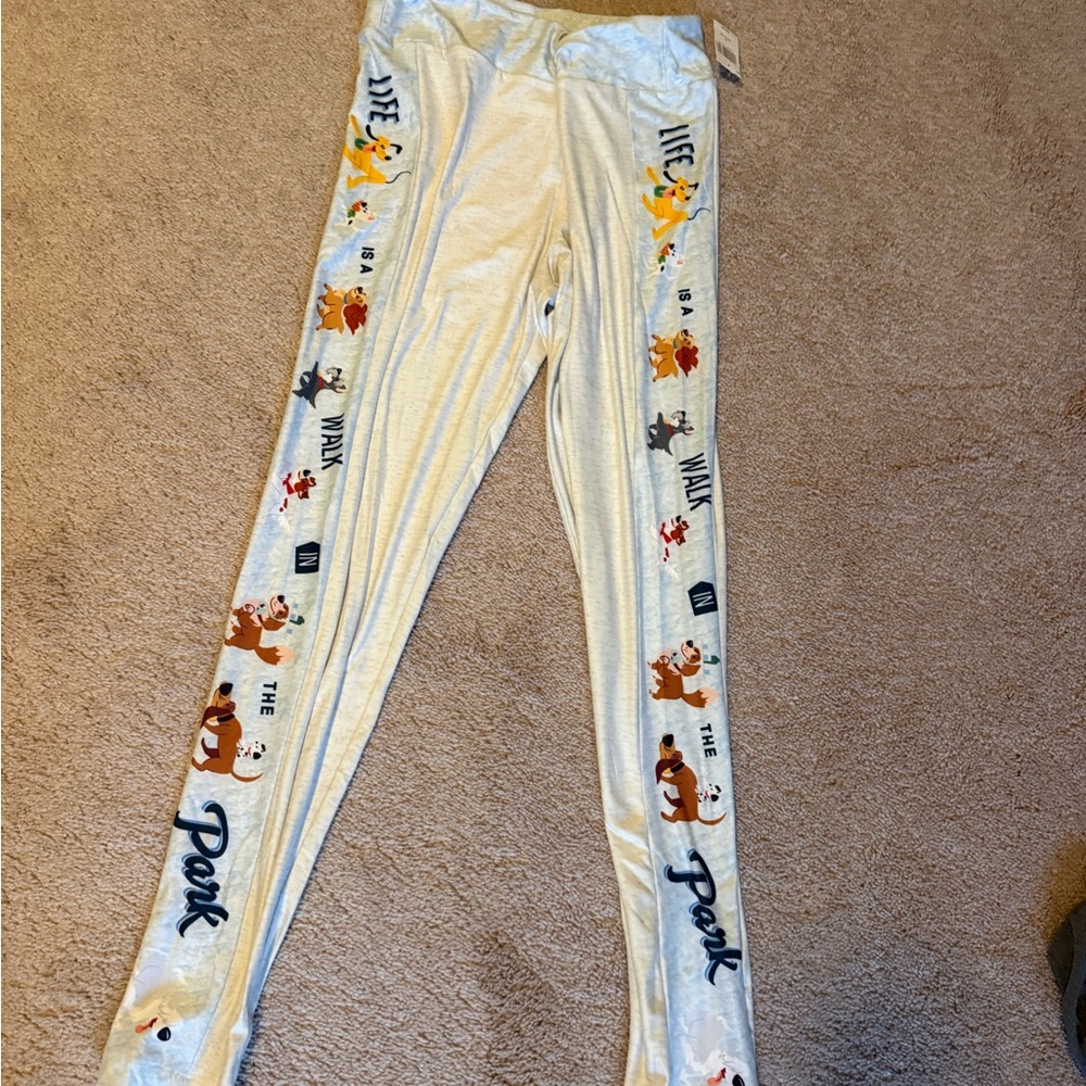 Disney Dog Pants Women’s Size M NWT